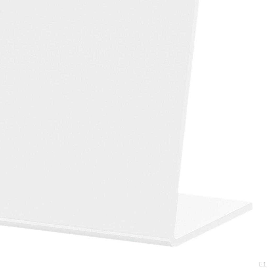 20 Acrylic Chalkboard Signs for Tabletop Use L Shaped Place Cards Events