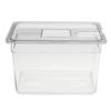 11L 11 Liter Water Tank Bath for Circulator Sous Vide Culinary Immersion Slow Cooker Cooking Tools Sous Vide Container with Lid