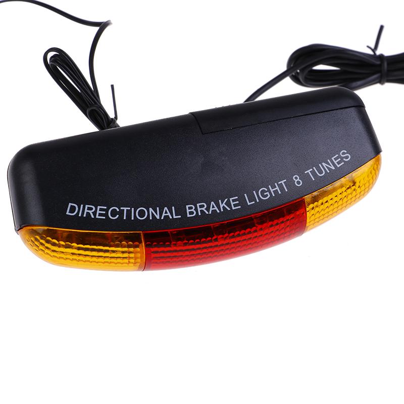 Pisca-pisca versátil para mountain bike + lanterna traseira para bicicleta + buzina