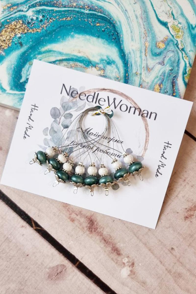 

Набір маркерів для в язання • 8 маркерів рядів ручної роботи one size амазонка