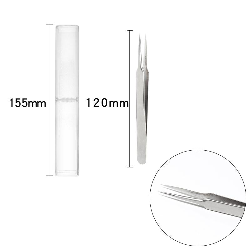 Multiple Styles Stainless Steel Tweezers Straight Curved Tweezers For Jewelry Making Jewelry Tools Jewelry Sewing Accessories