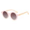 Plastic Tooth Oval Children'S Decorative Glasses Fashion Boys And Girls Sunglasses Sunscreen Uv Protection Sunglasses