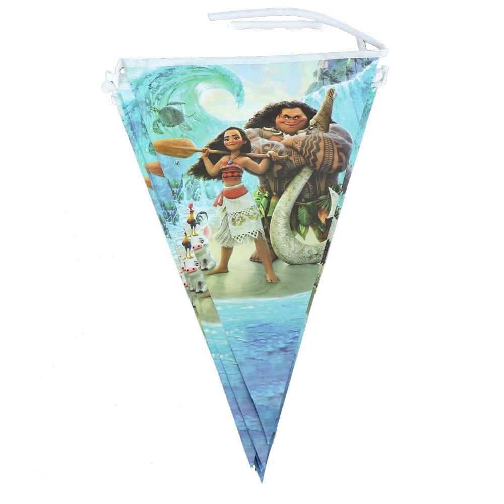 Moana Birthday Party Supplies Disposable Tableware Paper Plates Paper Cups Paper Towels Boy Decoration Green Environmental Protection
