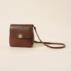 Genuine Leather Women's Bag New Retro Fashion Simple All-matching Casual Small Square One-shoulder Cross-body