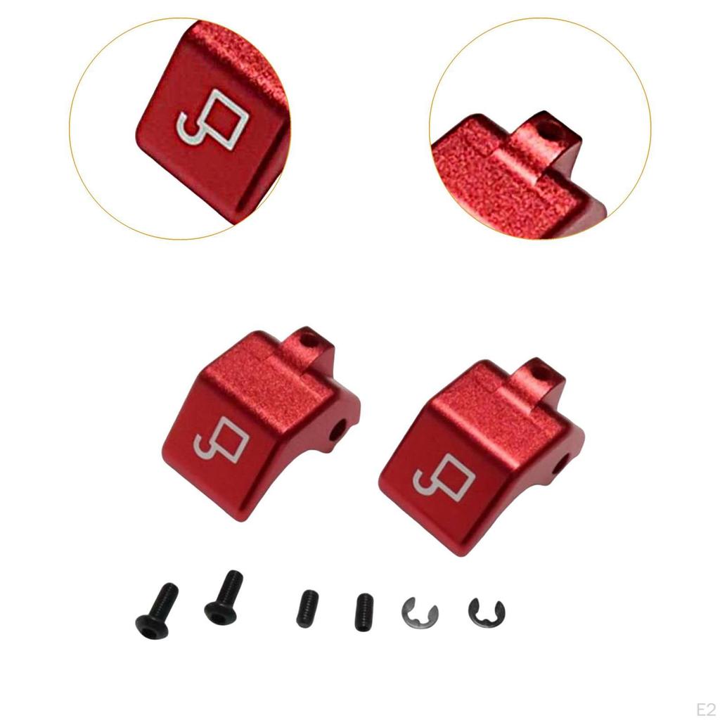2 Pieces Soft Top Convertible Roof Latch Lock Set Accessory Attachment Easy Installation Aluminium