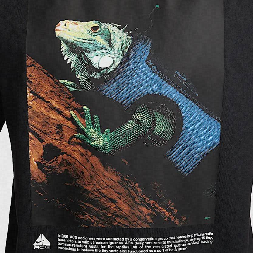 Nike ACG Dri-Fit SS25 Fashion Versatile Loose Quick-Dry Short Sleeve T-Shirt Men Tops Black HJ0890-010