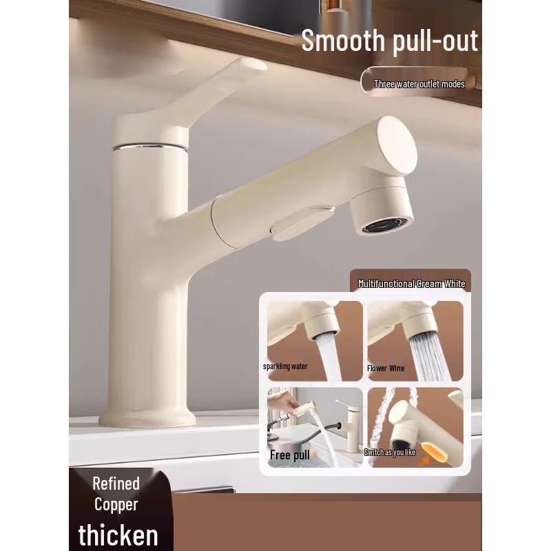 Shi aoshen Pull-Out Basin Faucet