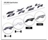 Ford Explorer Hood Emblem English Letter Decorative Car Sticker