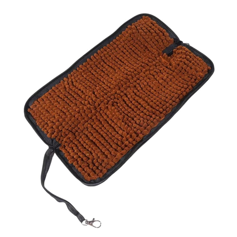 

Впитывает воду Чехол для зонтов Оксфорд Шенилл Складная сумка для зонта Домашний аксессуар 28x12 кофейный