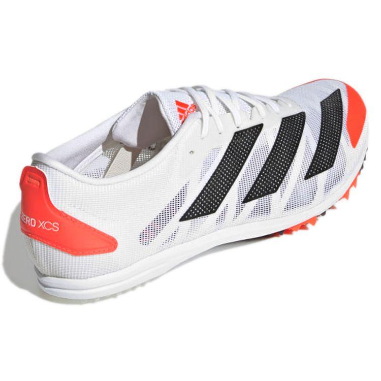 Adidas Adizero XCS White Solar Red Unisex Sneakers Cloud-White Core-Black FY4089