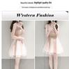 Robe Midi Chiffon Style Coréen Fausse Deux Pièces Été 2026 pour Femmes