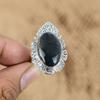 925 Sterlingsilber Ovaler Natürlicher Pietersit Versprechen Hochzeit Schwester Ring Schmuck