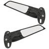 2pcs Motorcycle Wind Wing Mirror Multi Angle Adjustable Rotating Rear View Mirror Replacement for