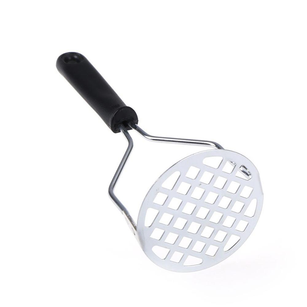

Stainless Steel Ricer Crusher Pusher Kitchen Accessories Kitchen Tool Potato Masher Vegetable Tool серебряный