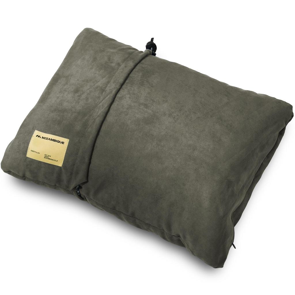 Mozambique Camping Pillow Travel Pillow Portable Pillow [Sleep Soundly While Camping] (Gray) Small