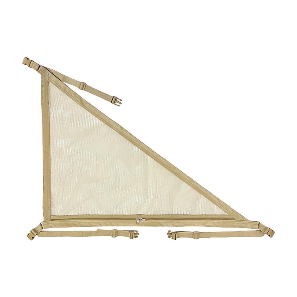 Car Roof Storage Net with Triangular Pouch Design Car Ceiling Organization Mesh for Extended Storage Automotive Accessories