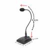 6.35mm Connector Desktop Wired Microphone Cardioid Pattern Podcast Condenser Mic  For Lecture