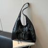 Autumn 2025 Women's High-End Soft Leather Tote Bag - Fashionable Single Shoulder Underarm Commuter Bag