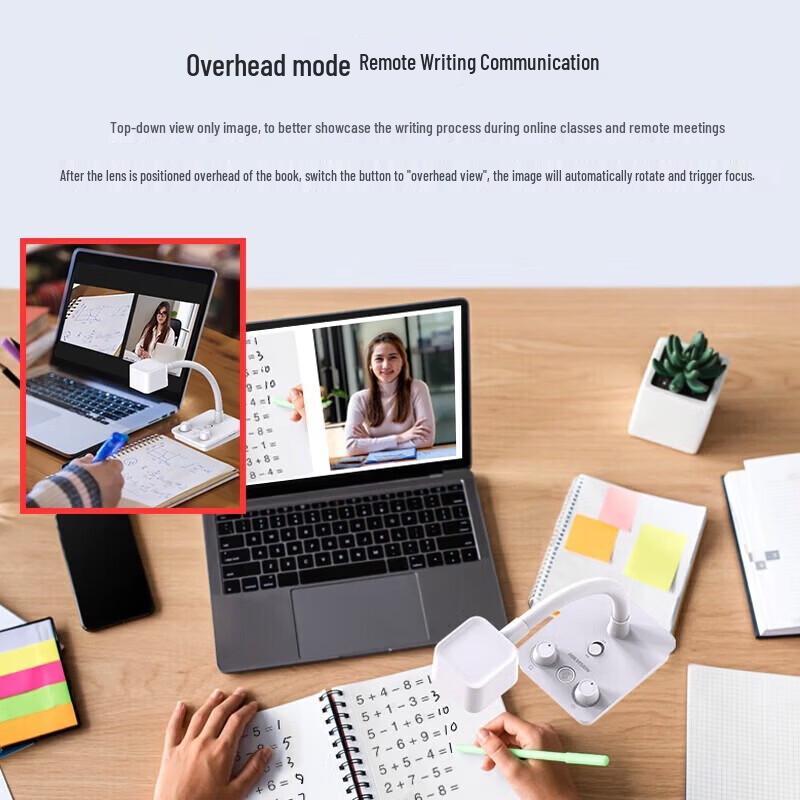 Câmera PC Hikvision DS-UVC-E24Sa 2K HD com Microfone e Alto-falante