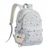 Schoolbag1011 New Star School Bag High School Girls Large Capacity Backpack College Student Travel Lightweight Backpack Versatile