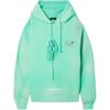 WE11DONE Letter Pattern Pullover Drawstring Hoodie Unisex Hoodies Green WD-TH8-20-097-U-GR