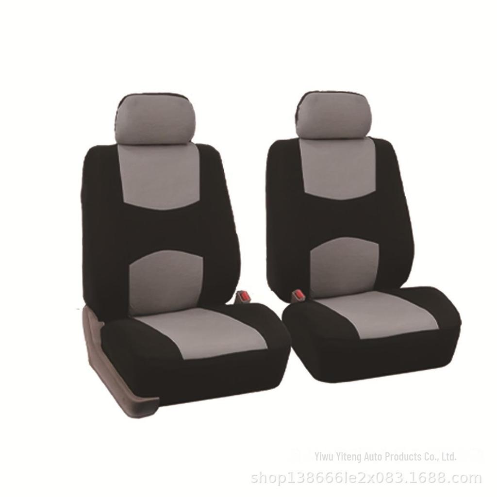 All Seasons Universal 5-Seat Car Seat Cover Set - 9 Pieces