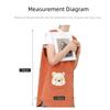 Cotton Stain-Resistant Apron Vest Style Breathable Anti Dirty Vest Bear Pocket Coffee House Uniform Clothing Accessories