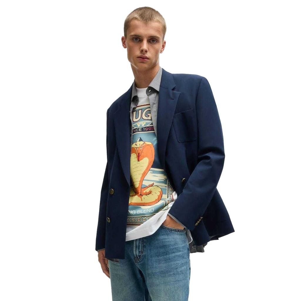 Hugo Mens Dicobri Graphic Print T-Shirt