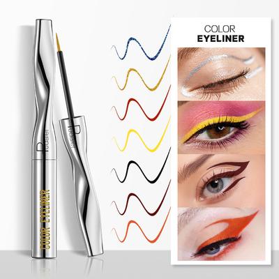 Eyeliner Pencil Long Lasting Waterproof Liquid Eyeliner Extremely Fine Colorful Liquid Eyeliner Pen Eye Makeup Cosmetics
