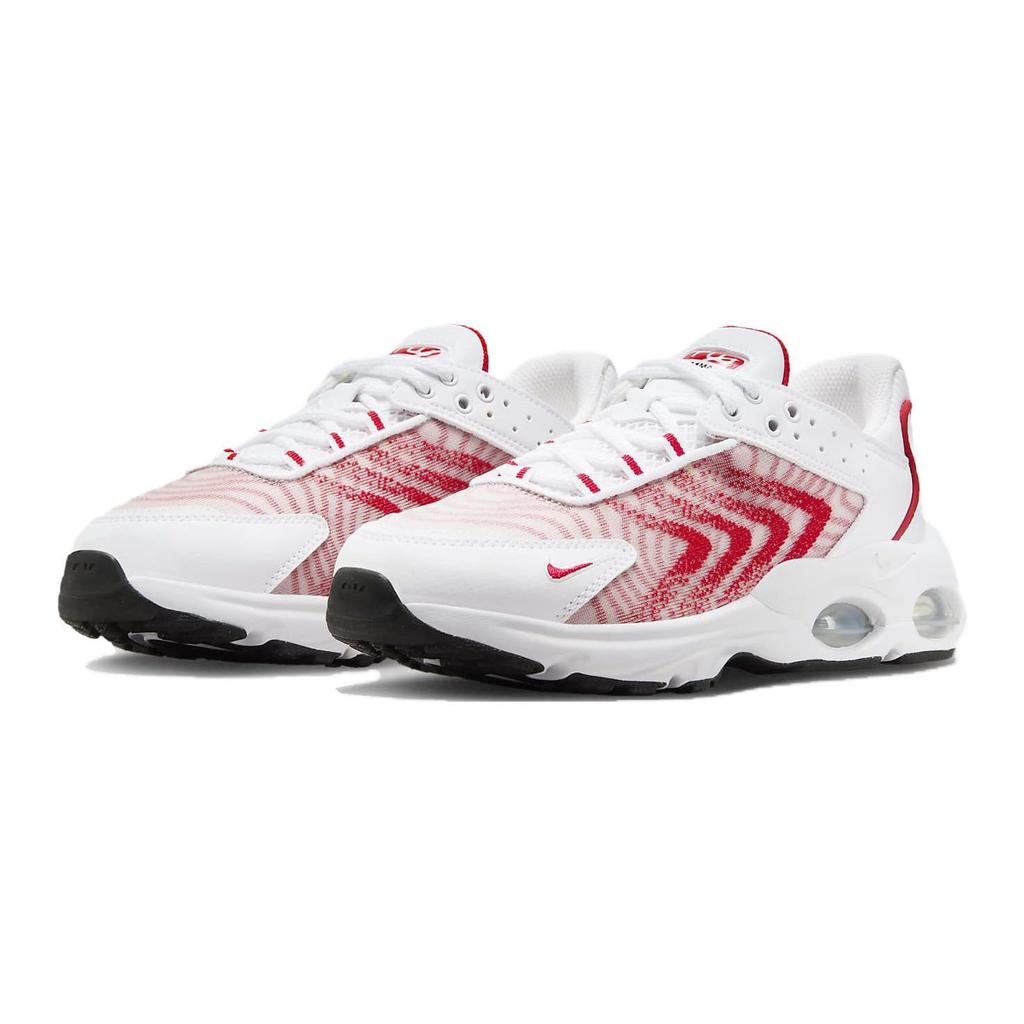 Nike Air Max Tw Low Top Kids Casual Shoes Kids Sneakers White Red DQ0296-104