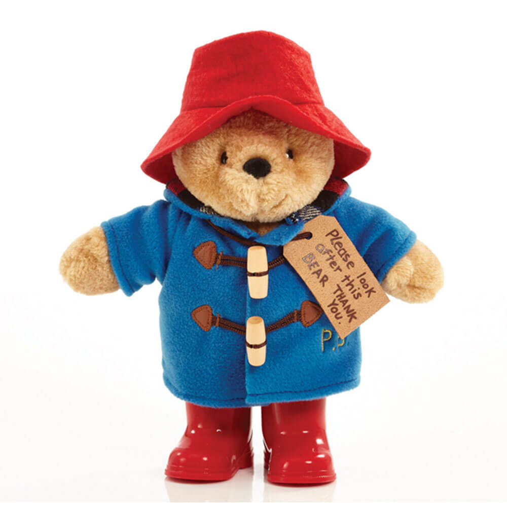 Orsetto Paddington con stivali e giacca ricamata (medio)
