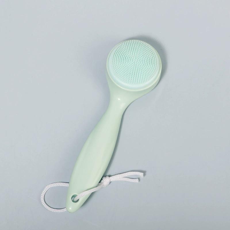 

Очищающая щетка Скраб для лица Отшелушивающие инструменты для ухода за кожей Ручной очиститель для лица Силиконовый массажер для тела