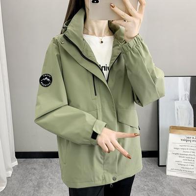 Fashionable Loose Spring and Autumn Women's Coat, the Best-selling Waterproof and Windproof Windbreaker for Women