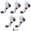 Men's Breathable Sweat-Absorbent Short Socks - Towel Bottom, Thickened for Running, Hiking, and Outdoor Sports