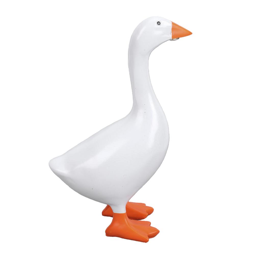 Resin Duck Statue Cute Practical Magnetic Duck Key Holder for Home Entryway Decor Keys Storage