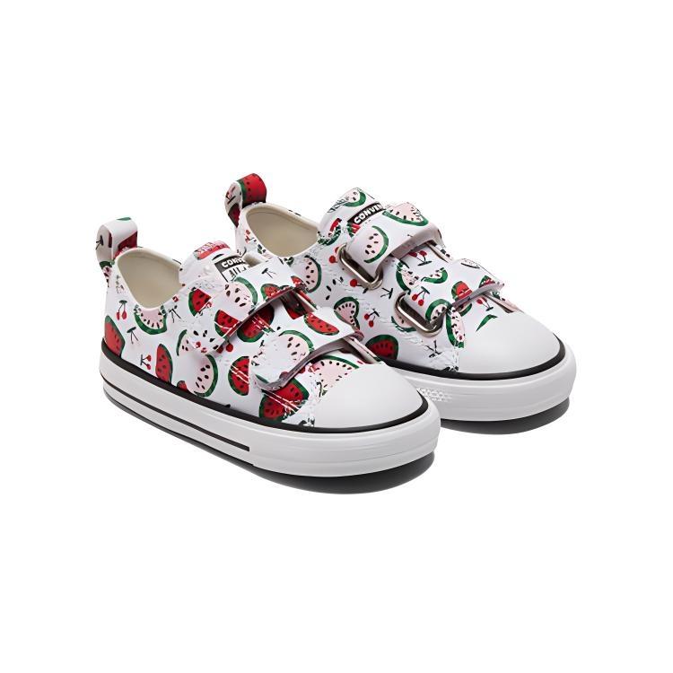 (TD) Converse Chuck Taylor All Star 2V 'White Red Green' Baby A02605C
