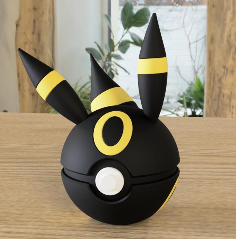 Poké Ball Pokemon Form Sphere Figures Model Statue Desktop Ornament 3d Printed Model Trendy Toy Surprise Gift Collectible