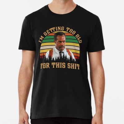Camiseta Vintage Danny Glover Estou Ficando Velho Demais Pré P a 5XG Feita na AU/EUA