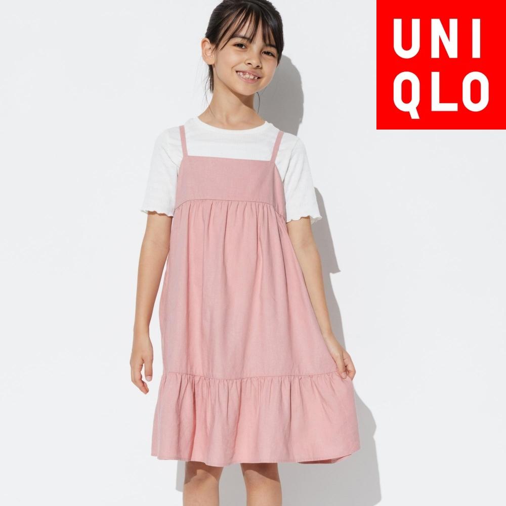 

ПЛАТЬЕ НА ЛЬНЕ ДЛЯ ДЕВОЧЕК UNIQLO