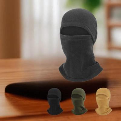 1 пара универсальных ветрозащитных утепленных балаклав, лыжная маска из поларфлиса, идеально подходит для езды на велосипеде и мотоцикле на открытом воздухе зимой