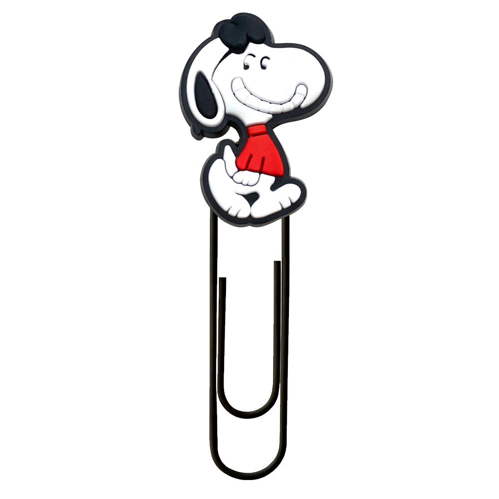Snoopy PVC Spinner Pen & Bookmark Set: Cute DIY Paper Clips & Office Supplies