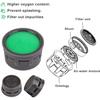 Sink Aerator Replacement Parts for Bathroom or Kitchen Sink Faucet Filter, Fit for Internal and External Thread Faucet Aerators, with Washer (12pcs)