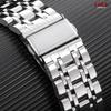 Stal nierdzewna Bransoleta do zegarka Metalowe składane zapięcie Pasek do zegarka 20 mm 22 mm dla Seiko dla Omega dla Huawei dla Samsunga Opaska na nadgarstek