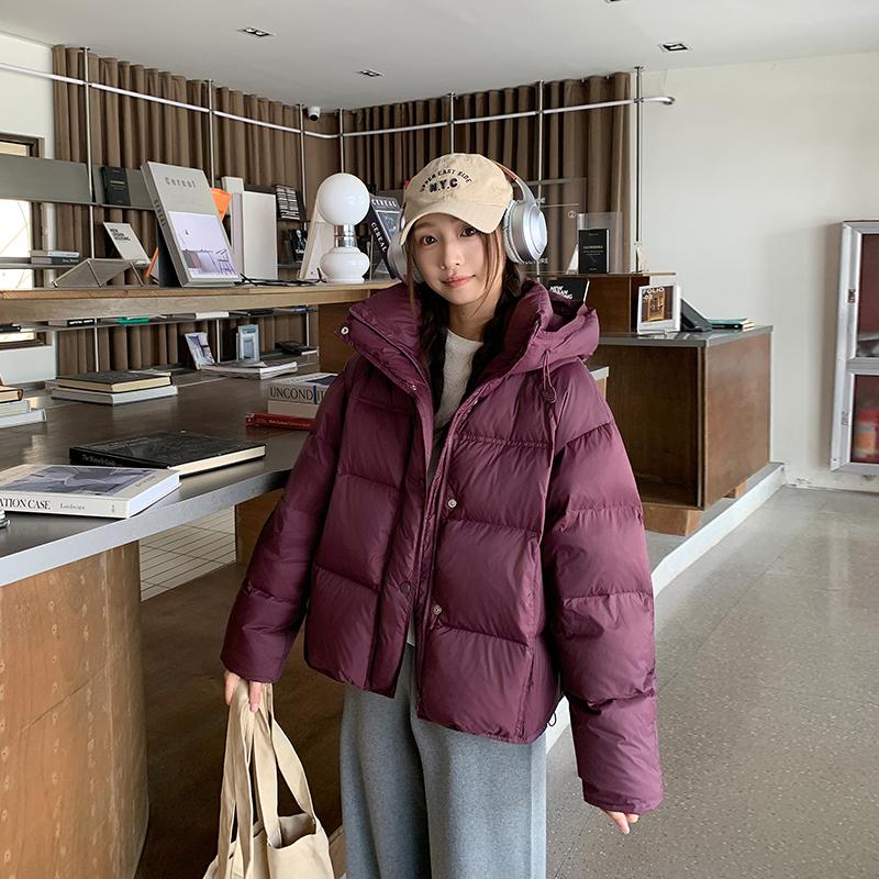 Autumn Winter Thicken Warm Parka Women Casual Sweety Solid Color Big Pocket Loose Long Hooded Coat Jackets Outwear