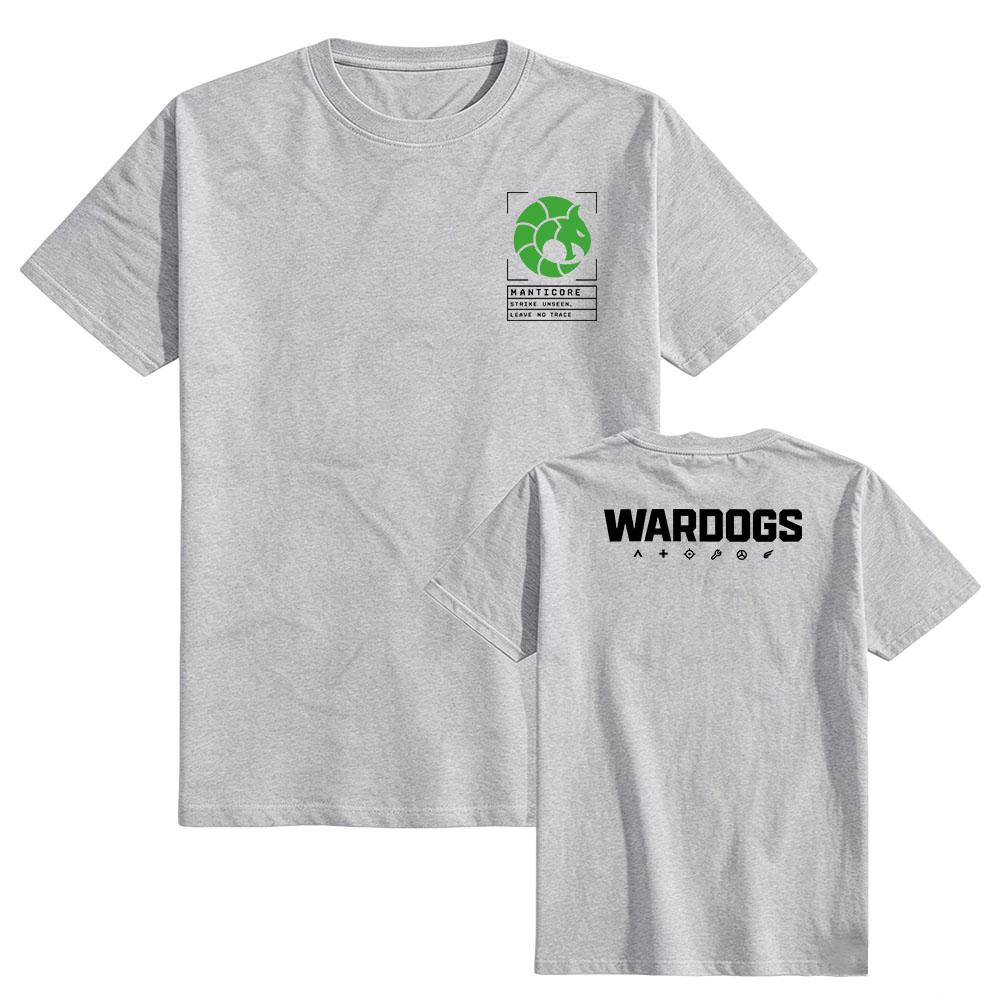 WARDOGS MANTICORE GREEN VALKYRA RED LONESTAR BLUE T-shirt Short Sleeve Summer O-neck Unisex Streetwear Graphic Print Merch Tees