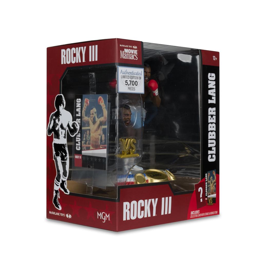 McFarlane - Movie Maniacs 6-inch Pose - Rocky Wave 2 - Clubber Lang (Rocky III)