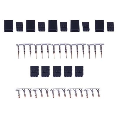 Terminals Crimps Pin Kit for Quadcopter Battery for Futaba Servo Connectors