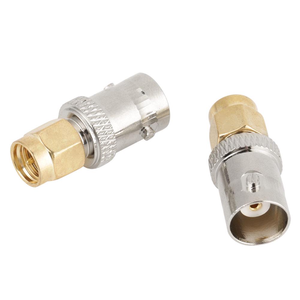 2 stücke BNC Weiblichen zu SMA Männlichen Typ RF Stecker Koaxial Adapter Test Konverter