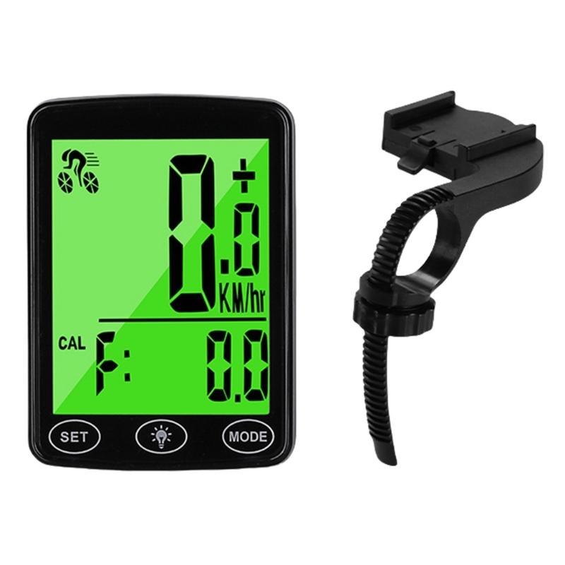 1Set Wireless Bike Computer Wireless Bike Speedometers Waterproofed Bike Computer for Outdoor Cycling