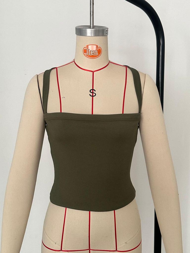 Y2K Spicy Girl Bandeau Camisole Vest - Women's Summer Top 2026